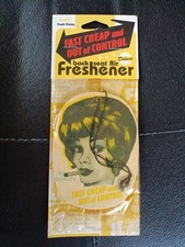 Vintage Fast Cheap and Out of Control Air Freshener
