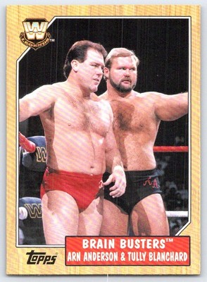 2007 Topps Heritage III WWE #70 Arn Anderson / Tully Blanchard