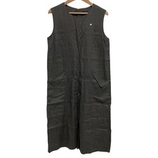 mina perhonen Nordic linen sleeveless dress, size 38, gray Women USED