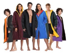 Adoretex Unisex Swim Parka Water Resistant Warm Coat Water Sports Swim Parka ...