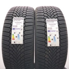 2x BRIDGESTONE Blizzak 6 235/45 R20 100W XL Reifen Winter 2025 Comme Neuf