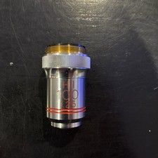 Unmarked HI 100X 1.25 Microscope Objective Lens HI 100 1.25 (Japan) USES COND