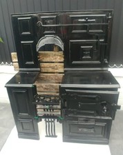 Victorian Cast Iron Kitchen Range Fireplace Edwardian