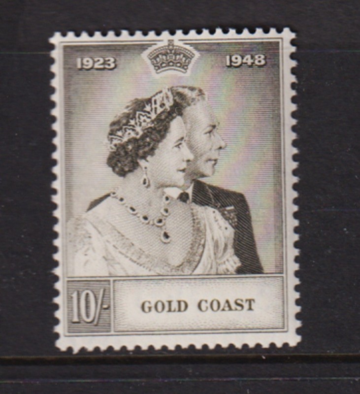 Gold Coast - 1948 Silver Wedding, MNH, cat. $ 35.00