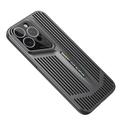 iPhone 15 Pro Max Full Case mit Blade Cooling - Graphitschwarz