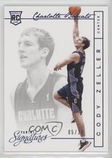 2013-14 Panini Signatures Blue 5/10 Cody Zeller #348 0s3