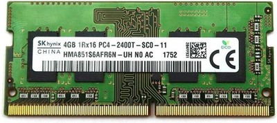 SK Hynix HMA851S6CJR6N-UH N0 AD 922 4GBx1 DDR4 SDRAM 2400HMz