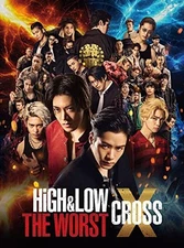 HiGH&LOW THE WORST X CROSS Blu-ray Movie English Subtitles Region free