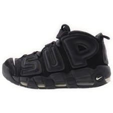 Nike Supreme x Air More Uptempo Black for Sale Nike Supreme x Air More Uptempo Black for Sale