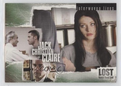 2007 Inkworks LOST Season 3 Interwoven Lives Jack Christian Shephard Claire 00l8