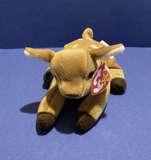 TY Beanie Baby Retired- “Whisper the Deer" -MWMT Birthday-4/5/1997