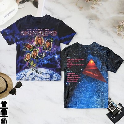 Europe The Final Countdown Album 3D AOP Unisex Shirt All Size R637