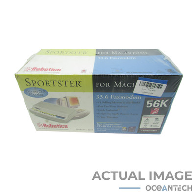 US Robotics Model 1265 Sportster 33.6 External Fax Modem - Factory Sealed