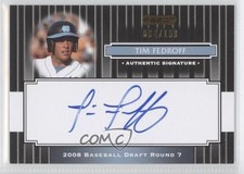 2008 Razor Signature Series Black 64/199 Tim Fedroff #172 Auto 0a1