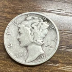 1937-S MERCURY SILVER DIME ACTUAL COIN Get More Today & Save Shop Here Buy Here