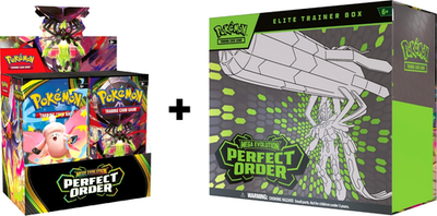 Pokemon TCG ME03 Perfect Order Booster Box & Elite Trainer Bundle Sealed  New | eBay