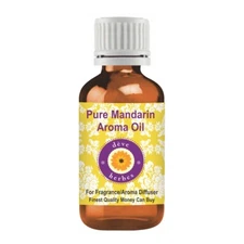 Pure Mandarin Aroma Oil (Suitable for Aroma Diffuser) 100% Natural Therapeutic 