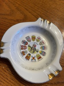 1960’s Canadian Royal Mounted Police Ashtray, Star Japan