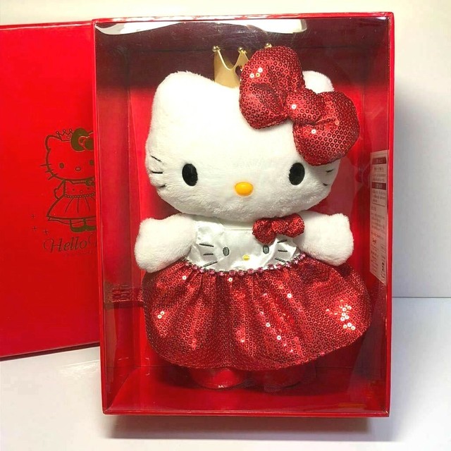 VERY RARE Hello Kitty Princess Plush Dolls Sanrio 11.8inch(30cm) 2015