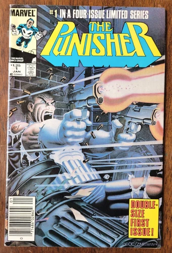 VERY RARE 1986 Punisher #1 - Newsstand Version - CGC Grade