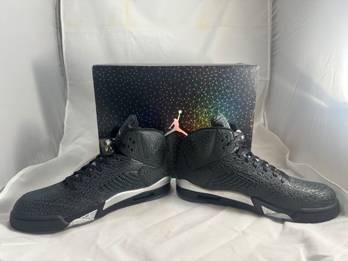 Air Jordan 5 Retro 3Lab5 Elephant Print 599581 003 Size 13 - Picture 3 of 7