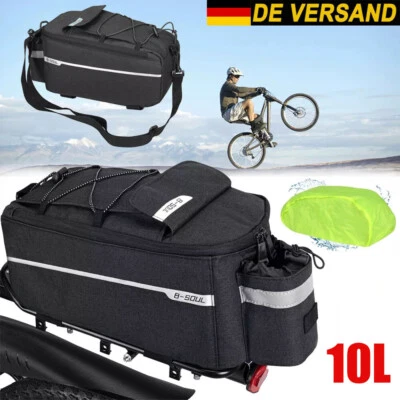 MARKENLOS Gepäckträgertasche Fahrradtasche Wasserdicht Fahrrad Tasche Hinten Gepäckträger