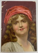 James Pyles Pearline Soap Victorian Trade Card New York