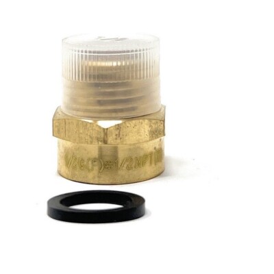 G Thread (British BSPP) Female to NPT Thread Male Pipe Fitting Adapter