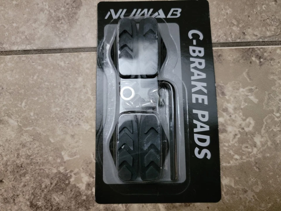 Pastillas de freno de bicicleta premium, fáciles de instalar - negras Foto 4 de 4