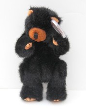 Ty Beanie Baby "Ivan" 1993 - The Attic Treasures Collection Jointed Black Bear