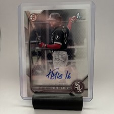 Elijah Tatis 2022 Bowman Prospects 1st Rookie Card Auto #PPA-ET White Sox
