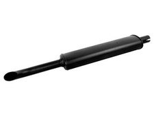 Vertical Muffler for Ford New Holland Tractors 120x230mm Black Finish