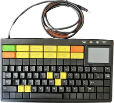 INDUSTRIAL KEYBOARD WITH TRACKPAD FADAL CNC LAYOUT USB MACHINETOOL