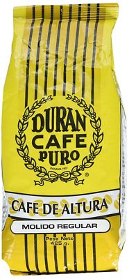 LOT OF 4 PACKAGES - PANAMA COFFEE CAFE DURAN GROUND REGULAR 425g  FAST SHIPPING