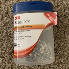 16-14 AWG MU14-187DF/FLAGK, 3M, Female Disconnect Terminals, Non-In, Lot of 100