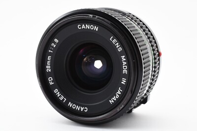 NearMINT] Canon NEW FD NFD 28mm f/2.8 MF Wide Angle Lens from