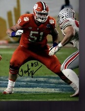 TAYLOR HEARN CLEMSON TIGERS SIGNED 8X10 PHOTO W/COA #2