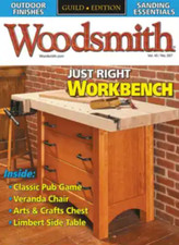 WOODSMITH MAGAZINE JUN/JUL 2023 JUST RIGHT WORKBENCH