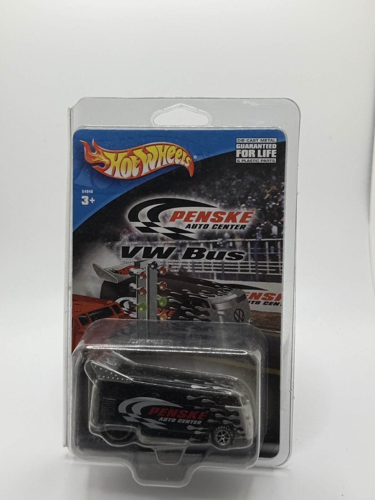 Hot Wheels Limited Edition  Penske Auto Center VW Drag Bus Black clean NIB
