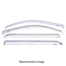 AVS Ventvisor Front & Rear Chromed Plastic Window Deflectors for Ram 2500 3500