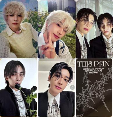 SEVENTEEN JEONGHAN X WONWOO THIS MAN Standard ver. Official Photo