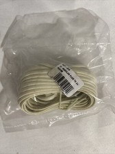 25 FT Feet RJ11 4C Modular Telephone Extension Phone Cord Cable Line w/ coupler