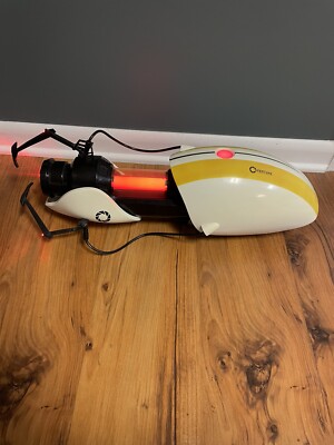 NECA Aperture Science Handheld Portal Device Gun Full Size P-Body Yellow Stripes