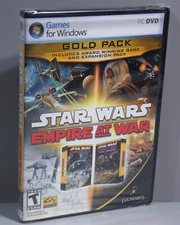 STAR WARS: Empire at War Gold Version w/Expansion PC Game STANDALONE DVD Cased