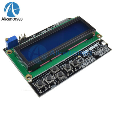 1602 LCD Board Keypad     Backlight For   LCD Duemilanove Robot #E10