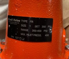 Cash Valve 13717-0350 Cast Iron Back Pressure Relief Valve,