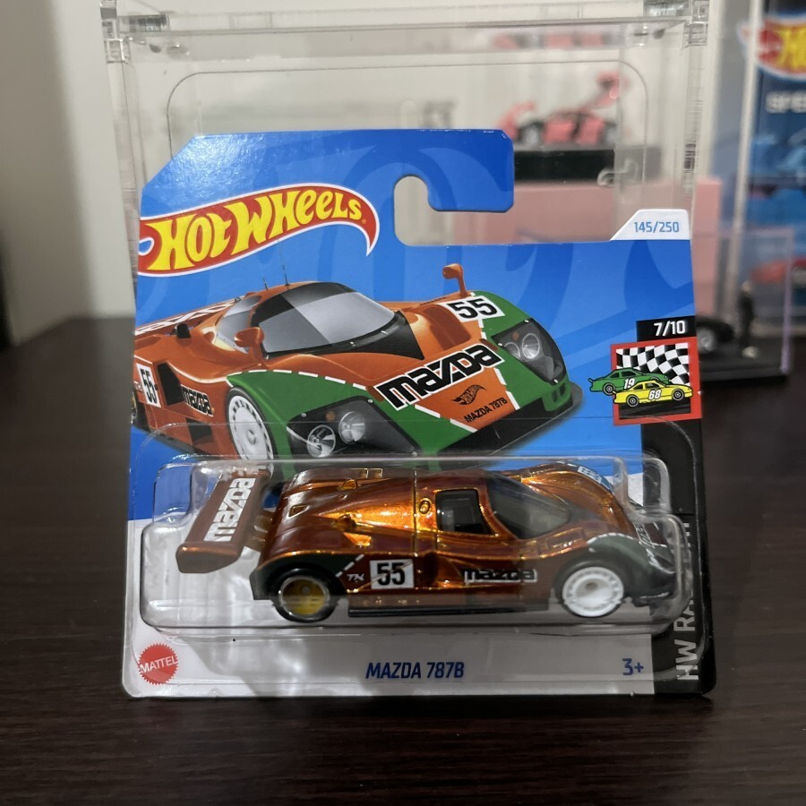 【美品】ホットウィール スーパートレジャーハント マツダ787B STH Hot Wheels 2024 Short Card Super Treasure Hunt STH # Mazda