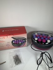 Remington Hair Setter Rollers Velvety Hot Curlers Ionic Long Lasting Curls Works