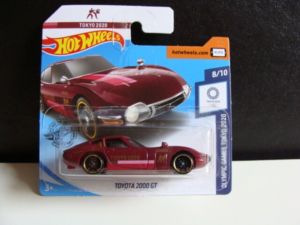 Hot Wheels Toyota 2000 Gt ๐ Olympic Games Tokyo 2020 8/10 Ovp/Neu 1:64-image