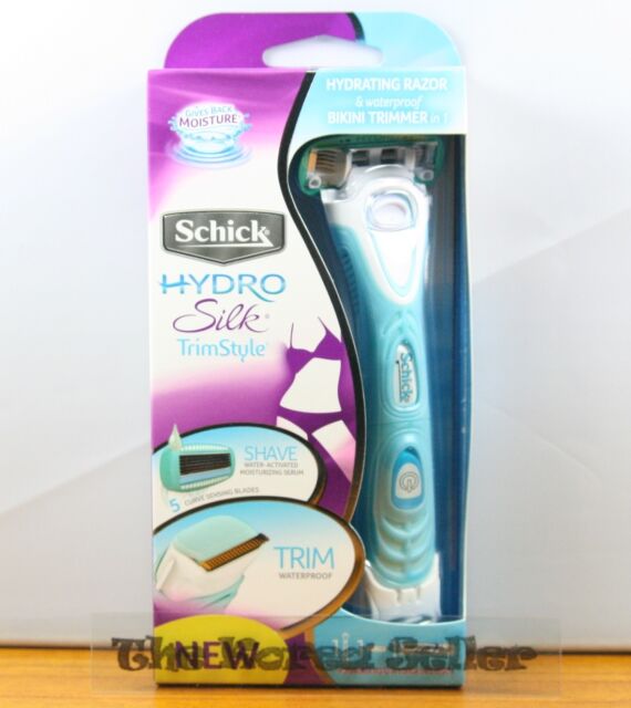 schick hydro silk trimstyle razor & bikini trimmer